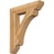Ekena Millwork Legacy Slat Rough Sawn Bracket, Western Red Cedar, 6"W x 32"D x 38"H BKT06X32X38LEC06RWR - alternate 1